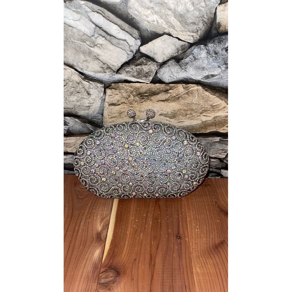 Vintage Drap Australian Crystal Evening Bag